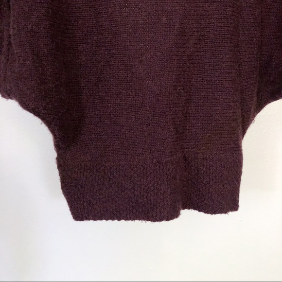 Tocca plum dolman sleeve cardigan sweater - Picture 5 of 8